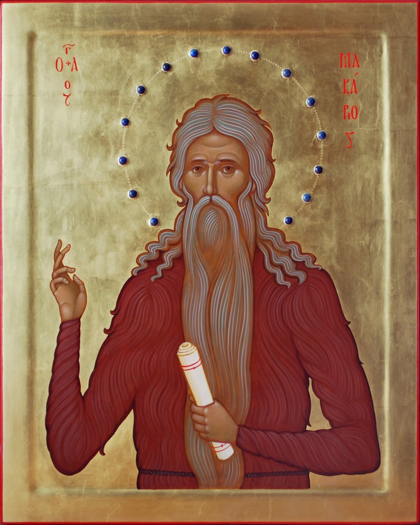 Ctihodný Makarios Veliký, Egypťan