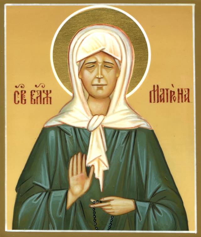 Svatá blažená Matrona Moskevská