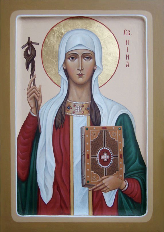 Svatá apoštolům rovná Nina, osvětitelka Gruzínů